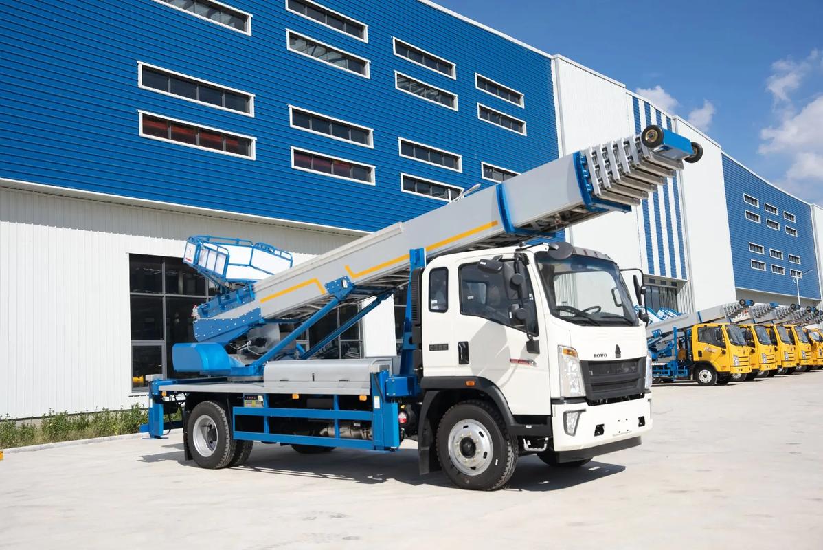 本号镇出租云梯车高空作业车 建筑垃圾搬运